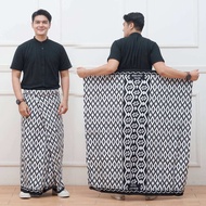 SARUNG GOYOR BOTOL HITAM PUTIH MERAH RAYON SUPER GRADE A PERLENGKAPAN SOLAT
