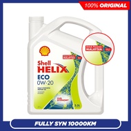 (Untuk Pasaran Malaysia) Shell Helix ECO 0W20 Fully Synthetic Engine Oil (3.5L) 0W-20