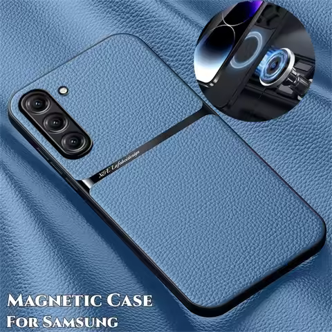 S24 S25 Ultra Magnet Case For Samsung Galaxy S25 Edge S24 S23 S22 S21 Ultra Plus S20 FE A52 A53 A54