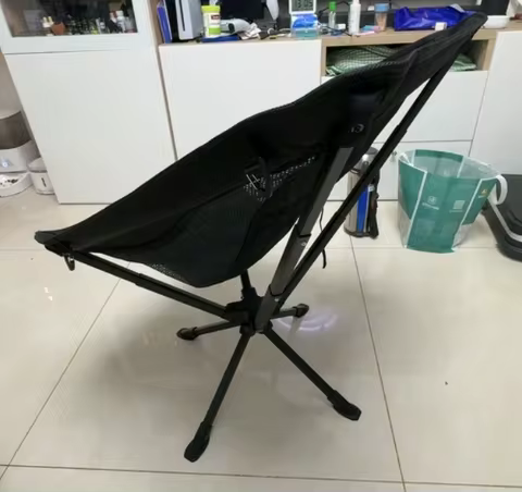 360-Degree Swivel Lightweight Aluminum Folding Chair Quick Open Cliq Outdoor Camping Beach Fishing M