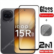 2in1 For iQOO 15R 5G 2026 Screen Protector Film Transparent Phone Screen Protector For iQOO 15R 5G 2