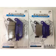 Yongtai Motorcycle Shop Frando Purple Version Dupont Ceramic Super Alloy Brake Pads Come To Cygnus 4
