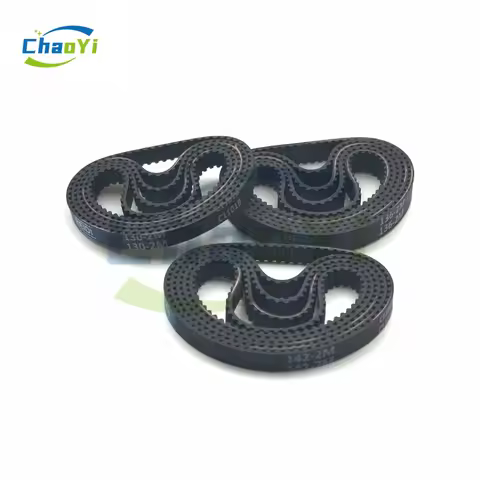 2M Rubber Timing Belt Width 4/6/10/15mm Length 118 120 126 130 136 142 158 166mm Vacuum cleaner Driv