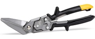 ToughBuilt - Straight Offset Long Cut Aviation Snips Cut Pliers - One Handed Lock Operation - (TB-H4