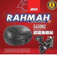 GIVI MONOLOCK TOP CASE E450N2 45 LT Motorcycle Box Motor box Waterproof Universal Accessories Top Box