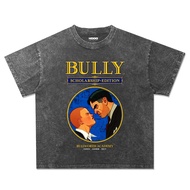 Bully GAME VINTAGE OVERSIZE WASHED T-Shirt | Oversize T-Shirt | Washed Shirt | Sand WASH | Bully GAM