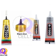 CLEAR BLACK LCD TOUCHSCREEN GLUE T-7000 B-7000 MULTIPURPOSE GLUE