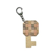 木質手機架鑰匙圈 方格 客製化禮物 鑰匙包 手機支架 雷射雕刻