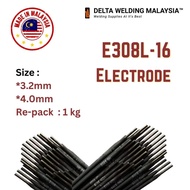 E308-16 welding electrodes stainless steel Made in Repack 1kg