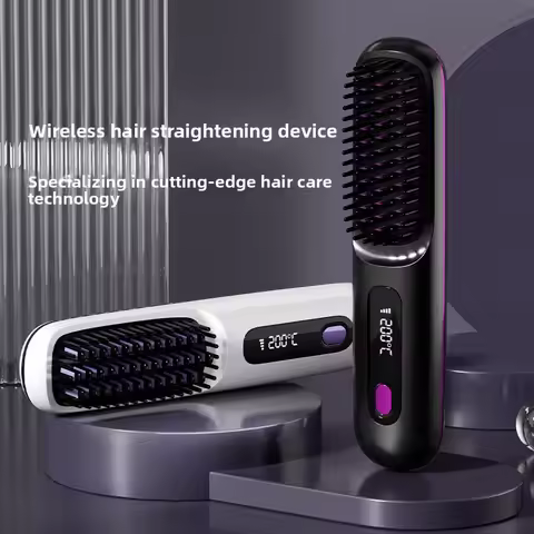 New Cross border Wireless Straightening Comb, Negative Ion Straightening Comb, Wireless Straight Rol