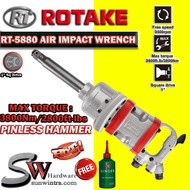 ROTAKE 1" PINLESS HAMMER HEAVY DUTY HOG RING AIR IMPACT WRENCH RT-5880 F.O.C 1x Singer Oil