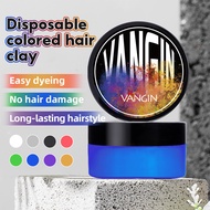 Men's Hair Wax Brown Colored Hair Clay Color With Black Hair Wax Color Hair Wax