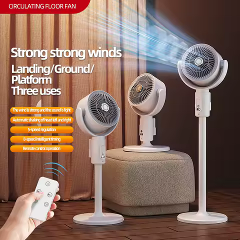 F1 Air Turbine Circulation Fan Floor-standing Fans Adjustable Air Circulating Fan Adjustable Height 
