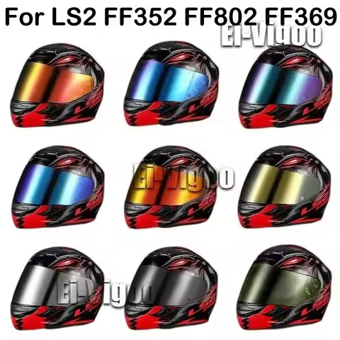 For LS2 LS2 FF352 FF351 FF802 FF369 FF384 helmet glass Motorcycle Helmet Visor For MHR-FF-15 face sh