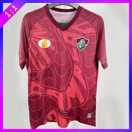 2024 2025 Fluminense Pre-Game Training Jersey Jersey Thai Version Football Short Sleeve T-Shirt