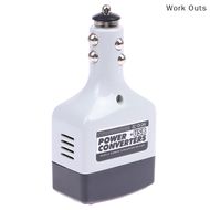 ⚙️[Work Outs] USB Car Power Converter DC 12/24V ถึง AC 220V อินเวอร์เตอร์สำหรับโทรศัพท์ INVERTER 12V