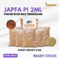 JAPFA PI Comfeed 2ML Paket Hemat 5 KG Pakan Ikan Tenggelam 5 Bungkus x 1 KG Repack