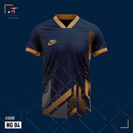 Jersey Bola Printing Malaysia Jersi Sports Tshirt Quick drying short sleeved T-shirt