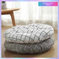 Square Motif Lesehan Sitting Cushion / Round Oval Sofa Sitting Cushion