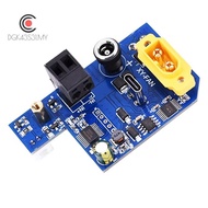 Multi Interface Power Input and Fan Control Board Various Power Supply DIY Module Three Gear Adjustm