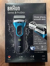 Braun Series 3 ProSkin 電動剃鬚刨-原裝行貨兩年保養