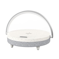 EZVALO·LED mobile phone wireless charging bluetooth speaker,  bedroom creative night light bedside m