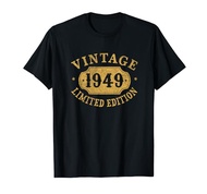 75 years old 75th Birthday Anniversary Best Limited 1949 T-Shirt