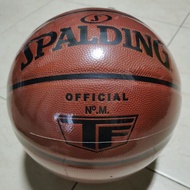 Authentic Spalding TF Model M Leather Basketball gg7x