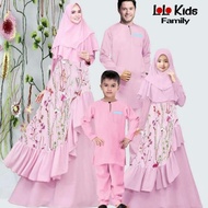 🔥READYSTOCK🔥2018 PINK RAYA JUBAH IBU FAMILY GIRL BOY 1Y 2Y 3Y 4Y 5Y 6Y 7Y 8Y