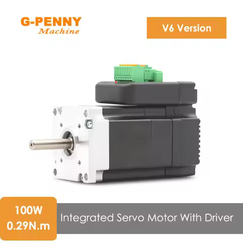 100W JMC Version-6 Servo motor with driver 0.29N.m 6A Mini Servo Motor & driver