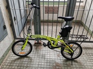 Dahon Gemini Uno 摺疊單車 黃色