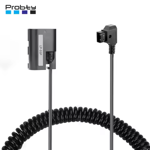 D-Tap to LP-E6P Dummy Battery Cable for Canon EOS R5C R6 R 5DS 6D 7D 60D 70D R5 Mark II R6 Mark III 