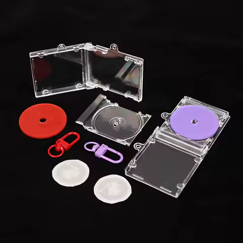 NFC Blank Album CD Case Keychain With NFC Sticker CD Player Keyring Peripheral Commemorative Album K