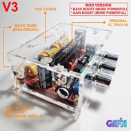 Acrylic Case AMPLIFIER XH-M139 2.1 Amplifier Power Amplifier 2.1 Channel (Casing ONLY)