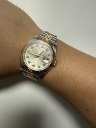 116233勞力士 Datejust 鑽石面 滿字鋼帶金錶