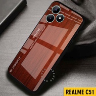 HP Realme C51 Glitter Glass Softcase - Case Realme C51 N40hp