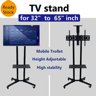 Local Spot TV Stand For 32-65 Inch LCD Portable Mobile TV Trolley Bracket Adjustable Mobile All-in-o