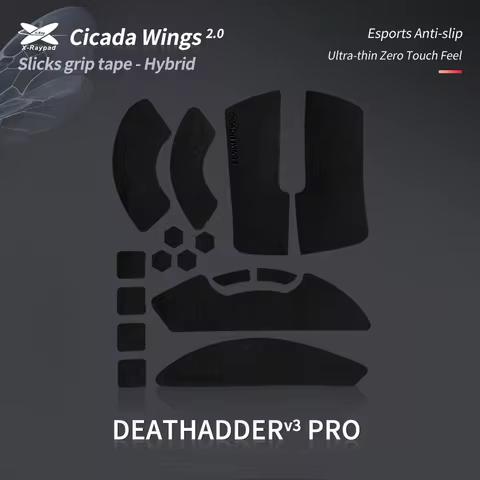X-Raypad Cicada Wings V2 Slicks Grip Tape for Deathadder V3 Pro