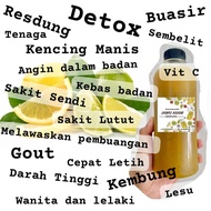 Detox Juice Jamu Asam LEMON * Borong 11L