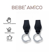Bebe Amico Universal Leather Stroller Hooks
