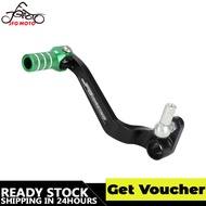 JFG MOTO แป้นเปลี่ยนเกียร์สีเขียวสำหรับ KLX140 KLX140L KLX140G อุปกรณ์จักรยานสกปรกรถจักรยานยนต์