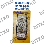 OK30C-99-100 KIA RIO 1.3 8V FULL SET (GRAPHITE)