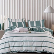 AT&IN Love & Shine Microxt Comforter Set | 580TC | 25cm Pocket Height (Super Single / Queen / King)