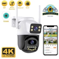 IP Camera CCTV 16MP ICSEE Dual Lensa Outdoor Waterproof Wifi Kamera Wireless - CCTV