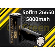 26650 Sofirn rechargeable battery- 5000mAh