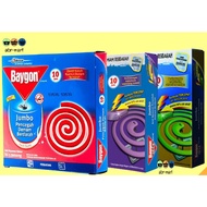 BAYGON ANTI-MOSQUITO BURNING JUMBO 10 HOURS - RANDOM **