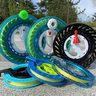 Kite Wheel Line Wheel Crystal Wheel Kite Line Reel Roulette Hollow Blue Wheel Kite Flying Equipment 