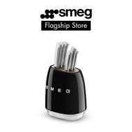SMEG Knife Block Set, 6-Piece Knife, Available in 3 Colors