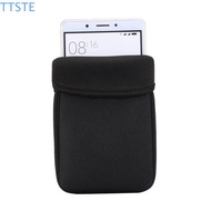 TTSTE Neoprene Phone Bag, Neoprene Pouch Phone Protective Pouch, Black Case Protective Dustproof Pho