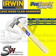IRWIN 16OZ Wood Handle Claw Hammer #9098079